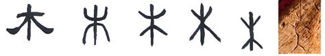 木汉字|木字形演变字源